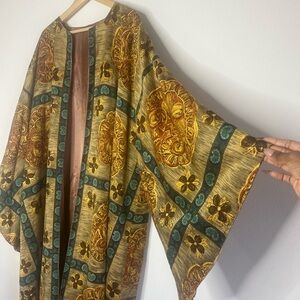 Elegant Multicolor Kimono Jacket